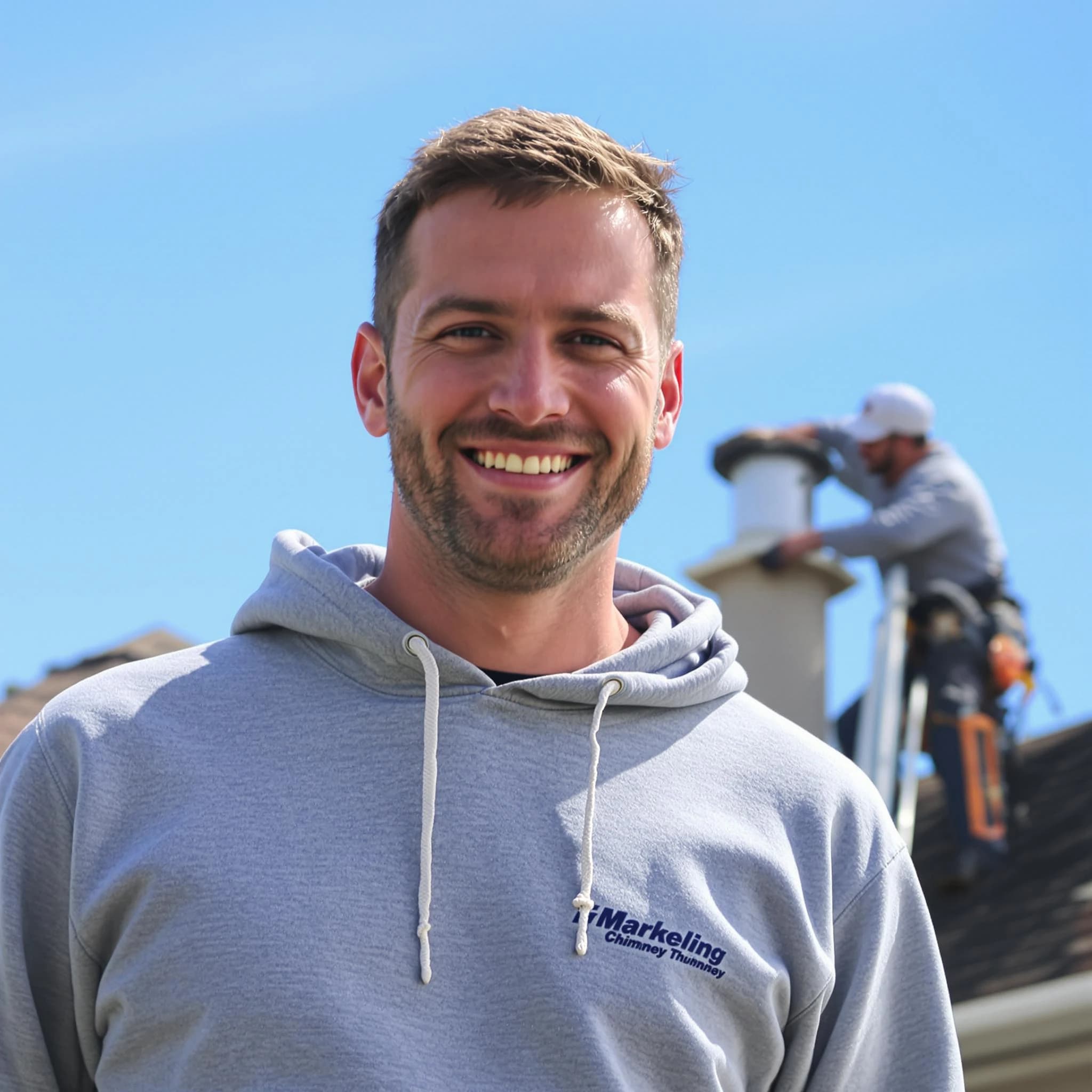 The Woods Cross Chimney Sweep team.